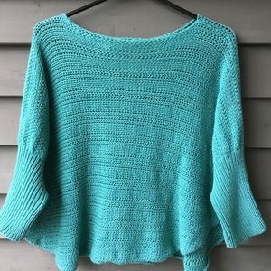 Paola Buendia Aquamarine Knit Top, Medium